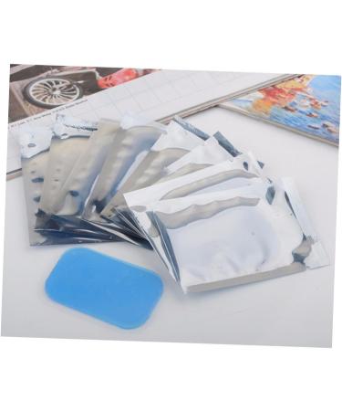 Buy BUIFULSIC 50PC Stainless Steel Gel Pads for Abdominal Stimulators | Durable Hydrogel Sheets for Fitness Equipment Replacement - Blue - Buy Online on GoSupps.com