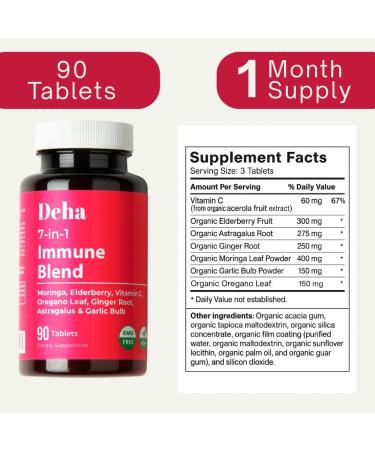 Deha Complete Wellness Bundle Shilajit Gummies 7-in-1 Immune Support Tablets Triphala Digestive Cleanse Energy Immunity Gut Health Ashwagandha Sea Moss Vitamin C Amla Non-GMO Vegan - Buy Online on GoSupps.com