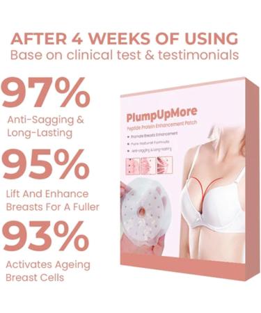 EKENOZ PlumpUpMore Peptide Protein Breast Enhancement Patch - Korean Breast Firming Patch for Sagging - 1Pcs - Buy Online on GoSupps.com