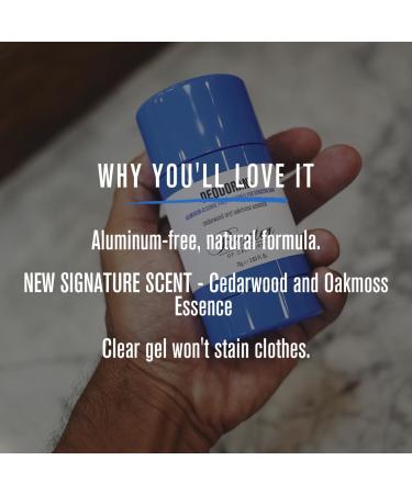Baxter of California Deodorant Aluminum & Alcohol-Free Clear Stick Cedarwood and Oakmoss Essence 2.65 Ounce - Buy Online on GoSupps.com