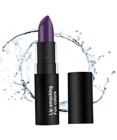 Buy Waterproof Matte Velvet Lipstick - Long Lasting Non-Stick Cup Purple Grape for Halloween Makeup - Buy Online on GoSupps.com