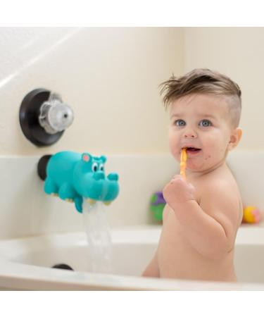 Nuby Hippo Water Spout Cover Aqua (OPENING DIAMETER: 2.25 INCHES) - Buy Online on GoSupps.com