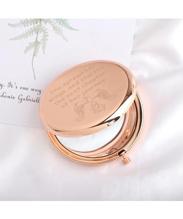 UJIMS Inspirational Phoenix Compact Makeup Mirror - Phoenix Bird Pocket Mirror - Buy Online on GoSupps.com