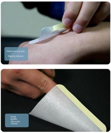 Buy 200 Pack Cohesive Bandage - Pre-Cut Square Soft Fabric Tape for Premium Adhesion (3.93"x3.93") | Ideal for First Aid & Sports Use - International Shipping Available - Buy Online on GoSupps.com