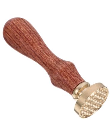 Alipis Tampon Paupi res Outil de Maquillage Format Rond Motif Sceau Presseur DIY Poudre pour Usage Professionnel et Quotidien