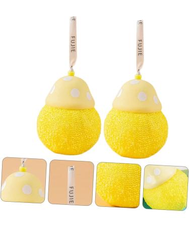 Hemoton 2pcs Mushroom Bath Balls | Foaming Shower Poufs & Body Scrubber | Mesh Bath Accessories for Ultimate Clean - Buy Online on GoSupps.com