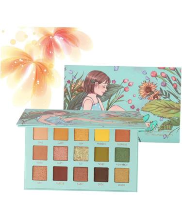 Healvian 1pc 15 Eyeshadow Powder Female Eyeshadow Makeup Accessories Cosmetic Pallet Eyeshadow Palette - Buy Online on GoSupps.com