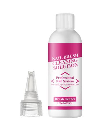Lubricating Solution 120ml Cleaning Liquid for Nail Brushes Manicure Accessories For Women Beauty Lovers Home Workshops