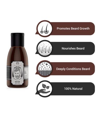 The Man Company Beard Care Set for Men | Almond & Thyme Oil Beard Wax & Dinums | Nourish & Strengthen Beard - 3 Pack - Buy Online on GoSupps.com