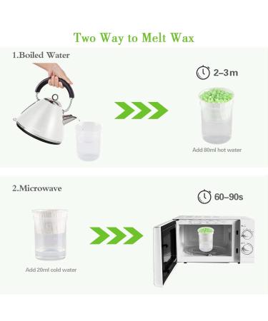 Nasal Hair Wax Set | Pain-Free Nose Wax for Men & Women | Safe Applicator | 50g Nose Hair Removal Kit - Buy Online on GoSupps.com