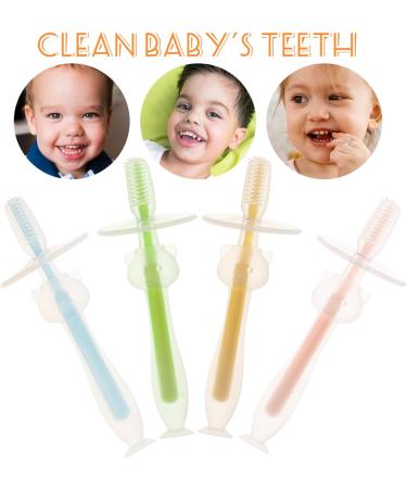 Frcolor 8 Pack Baby Toothbrushes - Soft Hair Infant Training Brushes for 1 Year Olds | Character Design | International Shipping - Buy Online on GoSupps.com