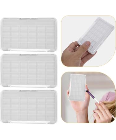 Vaguelly 3 Pi ces Palette de Maquillage Vide Rechargeable avec Compartiments Transparents Bo te Compacte pour Ombres Paupi res et Blush Rangement Pratique pour Voyageuses - Buy Online on GoSupps.com
