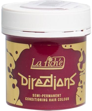 La Riche Directions Cerise Semi-Permanent Hair Colour 88ml x 2 Tubs - Pack of 1 - Buy Online on GoSupps.com