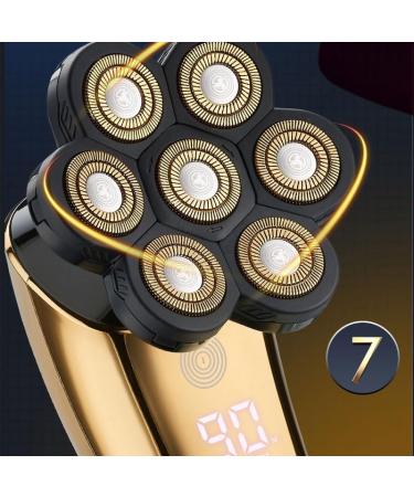 Head Shavers for Bald Men | 5-in-1 Electric Grooming Kit | Waterproof 7D Floating Razor - Buy Online on GoSupps.com