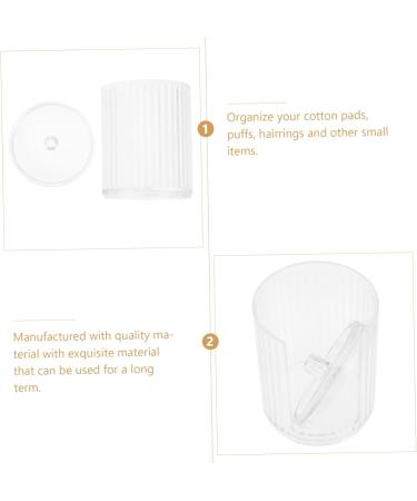 Beaupretty Powder Puff Storage Box Makeup Sponge Holder Powder Puff Container Beauty Sponges Clear Container Cosmetic Swab Dispenser Sponge Holder Cosmetic Supplies Makeup Accessories - Buy Online on GoSupps.com