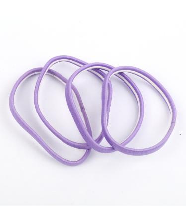 A&A Hair Beauty Hair Accessories Headwear Hairband Sports Band Rubber Ponytail Holder Hair Tie Sport Silicone Purple