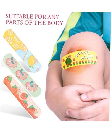 Yardwe 120pcs Cartoon Kids Strip Covers - Daily Use Baby Patch for Travel & Girls | Cute Heart Designs - Buy Online on GoSupps.com