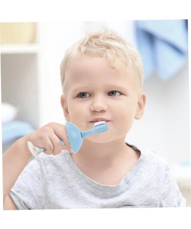 Minkissy Baby Training Toothbrush Set - 3 Silicone Toothbrushes for Infants | Soft Oral Care for Milk Teeth & Gums - Buy Online on GoSupps.com