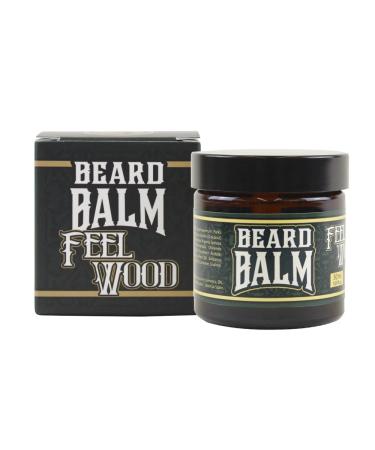 Hey Joe!Beard Balm N 4 Feel Wood |Moisturizing beard balm men with cedar and juniper fragrance - beard care for healthy beards - Bart Balsam 60 ml