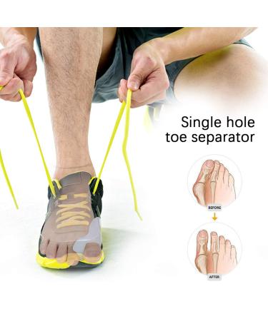 Big Toe Protector & Separator - Reusable, Comfortable Wear | 10 Pairs - Foot Health Treatment - Buy Online on GoSupps.com