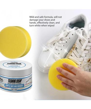 Mori Kamei Multifunctional shoe polish White shoe cleaner Sponge white shoe cleaner Special canvas white sports shoes cleaner Household cleaner (1 piece) - Buy Online on GoSupps.com