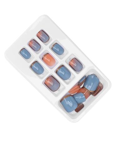 24PC Full Cover Wrong Nails - Removable Ballerina Coffin Nails for Women | Fashion Nail Decoration (P131) - Buy Online on GoSupps.com