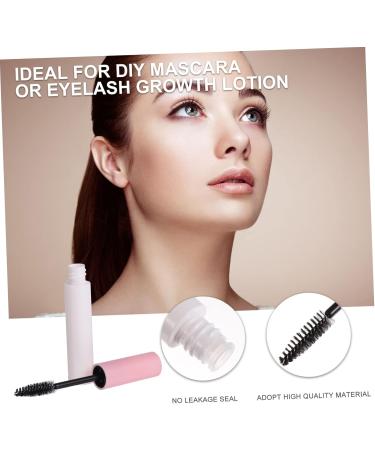 Beavorty 10pcs Empty Mascara Tube Mascara Tube and Wand Refillable Bottle DIY Cosmetics Containers Plastic - Buy Online on GoSupps.com
