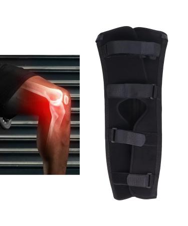 Knee Brace & Immobilizer - Comfortable Compression Knee Support Splint with 4 Straps (S) - International Shipping Available - Buy Online on GoSupps.com