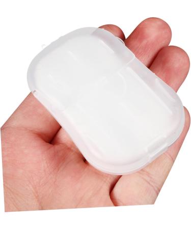HONMEET 20 Boxes Portable Travel Soap Soapdish Hand Washing Soap Slices Travel Supplies Hand Wash Soap Slices Small Soap Slice Travel Soap Slices Soap Flakes White - Buy Online on GoSupps.com