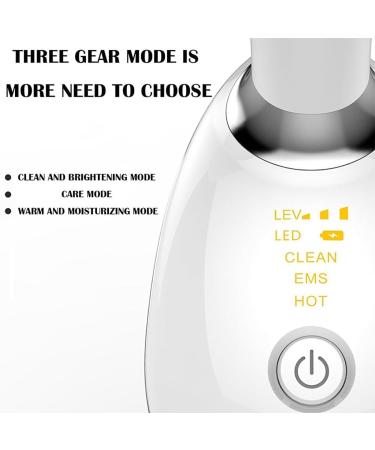Nadove Micro-Glow Facial Nadove Micro Glow Face Sculptor Micro Glow Facial Machine Microcurrent Multifunctional Facial Massager Double Chin Eliminator (Red) - Buy Online on GoSupps.com