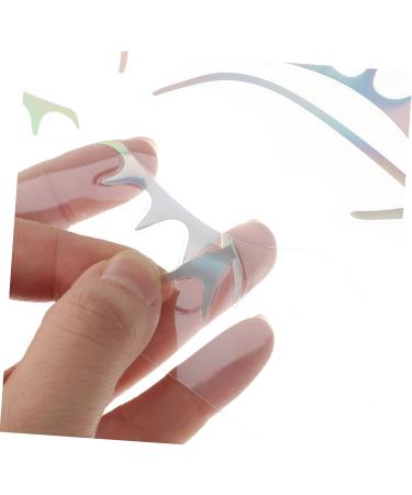 Beatifufu 6pcs Iridescent Eyeliner Eye Liner Face Decals Eye Shadow Face Eye Festival Eye Eye Decals Makeup Sticker Face Stickers - Buy Online on GoSupps.com