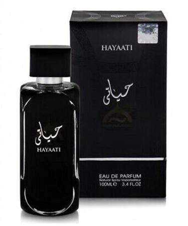 Hayati (Black) Long Lasting Imported Eau De Perfume 100 ml for Men and Women Package - Pack of 1