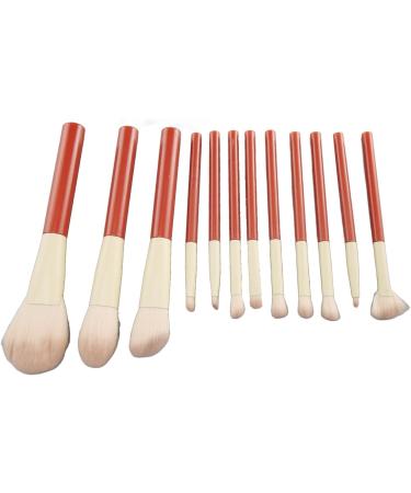 Professional Makeup Brushes Cosmetic Brush Set Fine Workmanship Durable 12 Pieces with Envelope Bag for Home - Buy Online on GoSupps.com