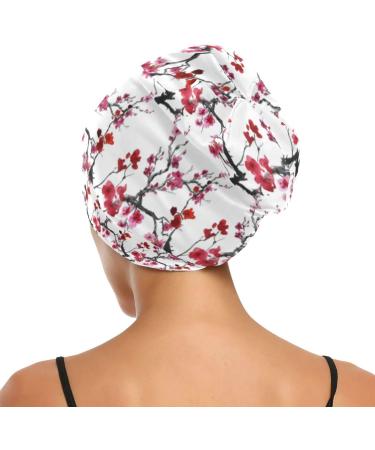 Oyihfvs Slouchy Beanie Sleep Cap | Lightweight Satin Bonnet | Cozy Night Cap | Casual Hat for Sleeping - One Size Multi 19 - Buy Online on GoSupps.com