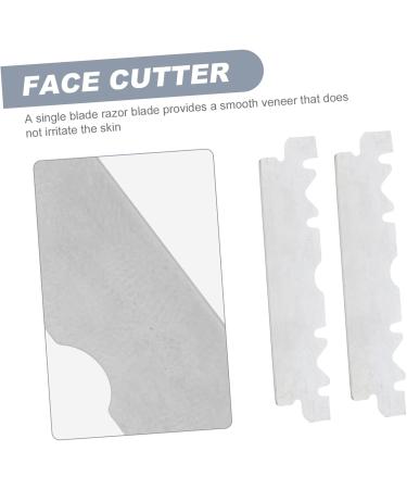Vintorky 100th Razor Blade - Disposable Facial Razor with Cleaning Fluid | Rustproof Steel Beard & Hairdressing Salon Cutter - Buy Online on GoSupps.com