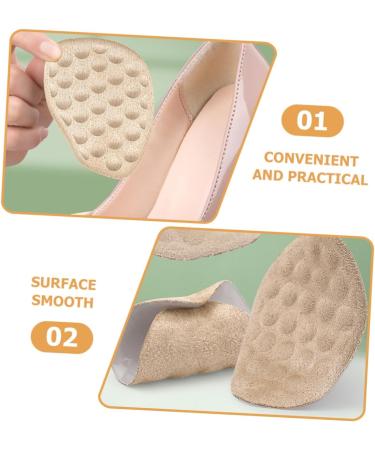 2 Pairs High Heels Forefoot Stickers - Soft Nonslip Cushion Pads for Ultimate Comfort - Buy Online on GoSupps.com