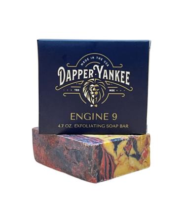Dapper Yankee Engine 9 Exfoliating Natural Soap Bar
