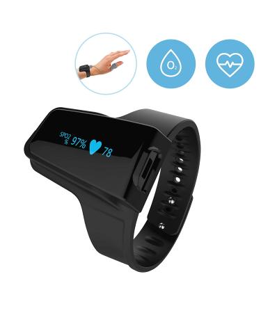 Bluetooth Oxiband O2 Pulse Oximeter | Smart O2 Sensor for O2 Saturation & Heart Rate | Finger Ring Design with Free APP - Checkme Oximeter - Buy Online on GoSupps.com