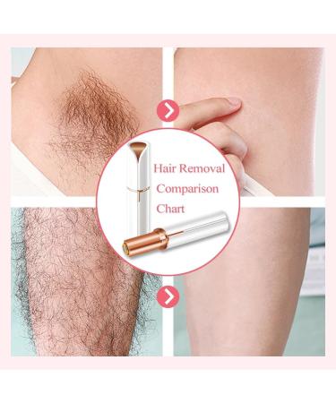 Flawless Facial Hair Remover for Women-rechargeability Ladies Hair Removal Device-Removing Unwanted Facial Hair Quickly and Painlessly-for Lip Mustache Chin (Rose Gold Rechargeable) - Buy Online on GoSupps.com