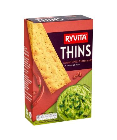 Ryvita Sweet Chilli Thins 125g x 2