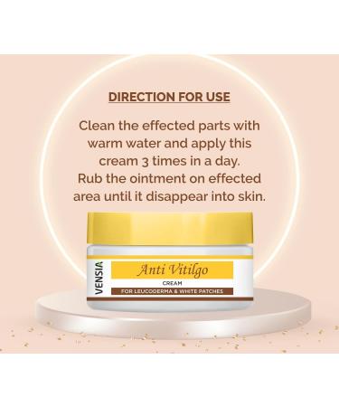 Buy Anti Vitiligo Cream - Effective Treatment for White Patches & Skin Discoloration | 80g Shipping Worldwide - Buy Online on GoSupps.com