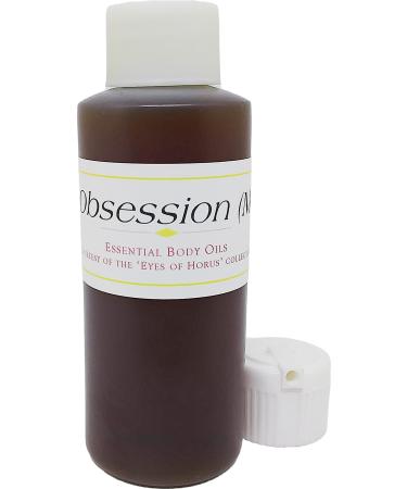 Obsession - Type For Men Scented Body Oil Fragrance Flip Cap - Brown - 2 oz. - ID#23069 2 Fl Oz (Pack of 1)