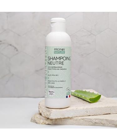 Organic neutral shampoo - Customizable shampoo base - With Aloe Vera - Made in France - 200ml - Propos'Nature - Buy Online on GoSupps.com