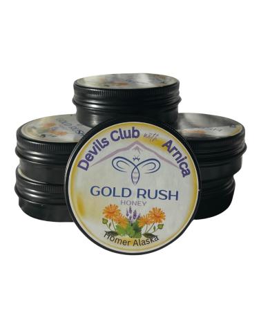 Devil's Club Salve | Arnica Balm | Devil's Club Salve with Arnica 2X Strength | Skin Muscle and Joint Soothing from Nature