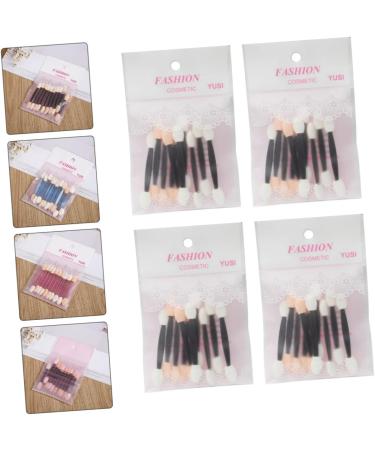 Beavorty 40pcs Sponge Stick Shimmer Eyeshadow Stick Makeup Brush Tool Portable Eyeshadow Applicator Supplies - Buy Online on GoSupps.com
