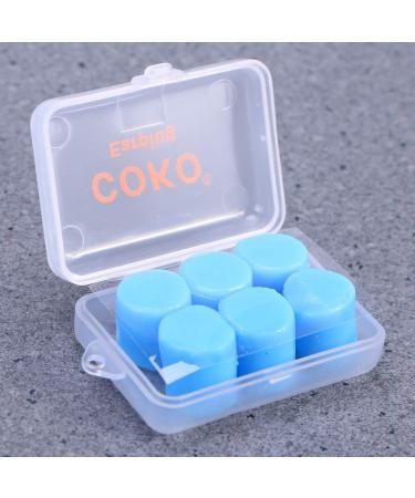 2 Boxes of 12pcs Silicone Sleeping & Swimming Ear Plugs - Protective Noise Reduction Earplugs for Comfort & Peace - Buy Online on GoSupps.com