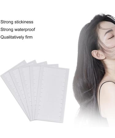 180 Pieces Hair Extension Tape Tabs Pre-cut Double Sided Adhesive Tapes Hair Extensions Beauty Tool for Human Hair Weft Replacement Comes with Comb and Clip - Buy Online on GoSupps.com