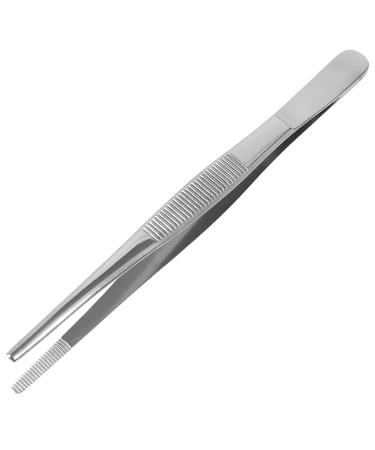 MABIS Surgical Tweezers and Dressing Forceps 5.5 inches long Serrated Stainless Steel
