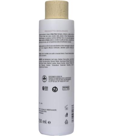 Benessence - Organic Aloe Vera Shower Gel - 250 ml - Buy Online on GoSupps.com