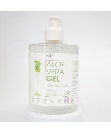 Organic Aloe Vera Gel 100% Natural & Pure. Cooling Soothing & Skin Calming. Aftershave Waxing Aftercare Shaving and Aftersun - Aloe Moisturiser (Hair Face & Body) - 500 ml - Buy Online on GoSupps.com